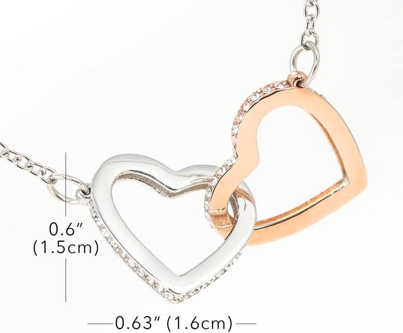 Larvincy To My Daughter Necklace From Dad With Heartfelt Message & Elegant Box, Gifts For Daughter From Father, Beautiful Jewelry Gift From Love Daddy On Graduation, Birthday, Wedding, Christmas - Image 5